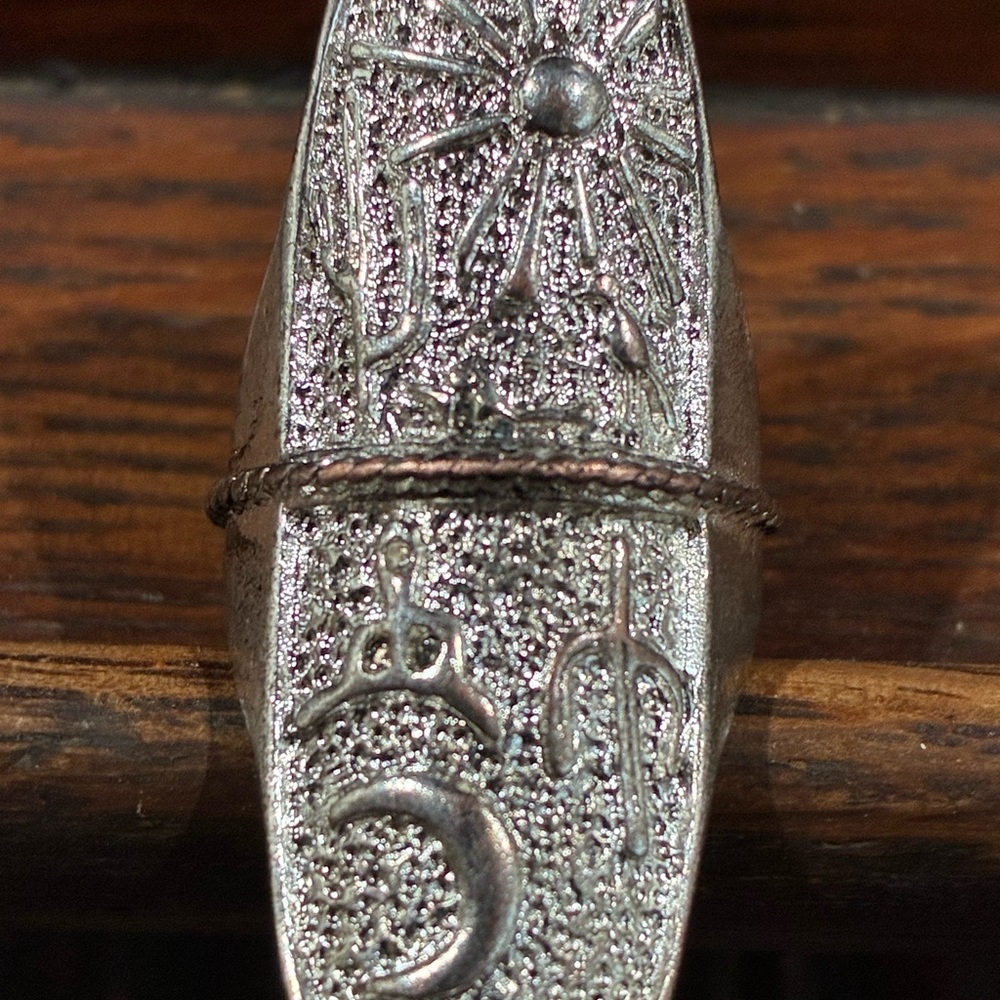 Southwest Sunrise to Sunset sterling silver ring